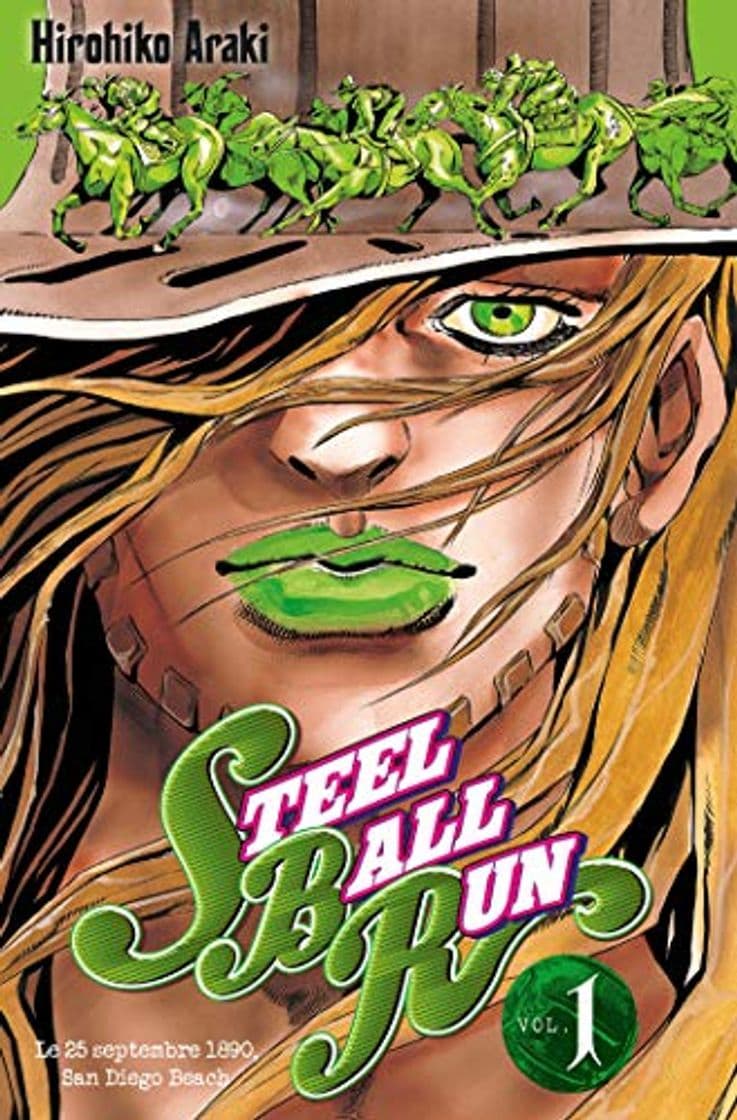 Libro JOJO S - STEEL BALL RUN T01