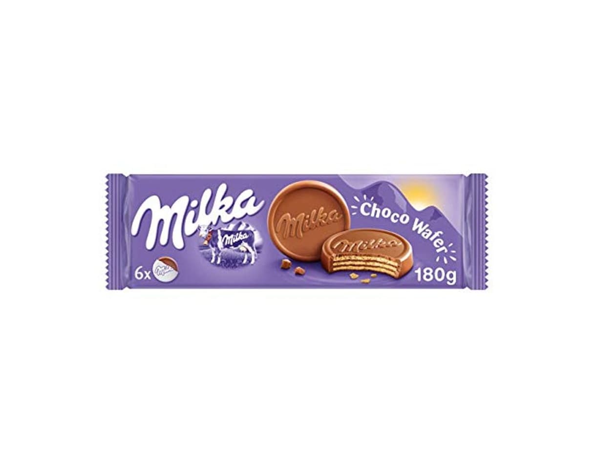 Product Milka - Choco Wafer Barquillo de Galleta y Relleno de Chocolate con