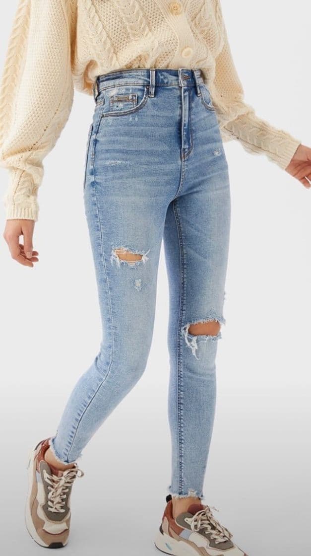 Fashion Jeans super high waist