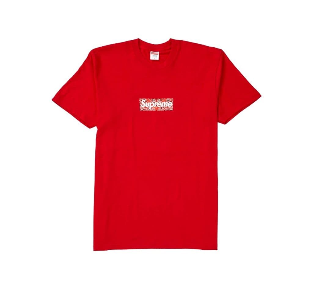 Fashion Supreme Bandana Box Logo Tee Red