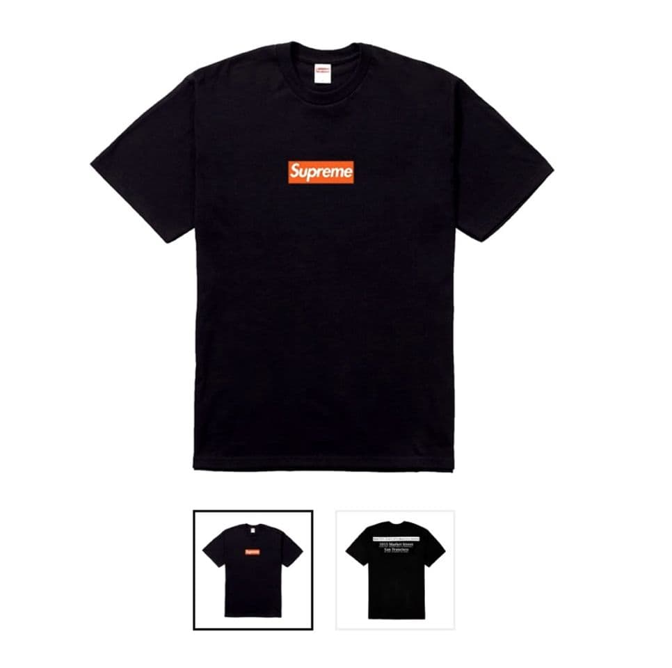 Fashion Supreme San Francisco Box Logo Tee Black