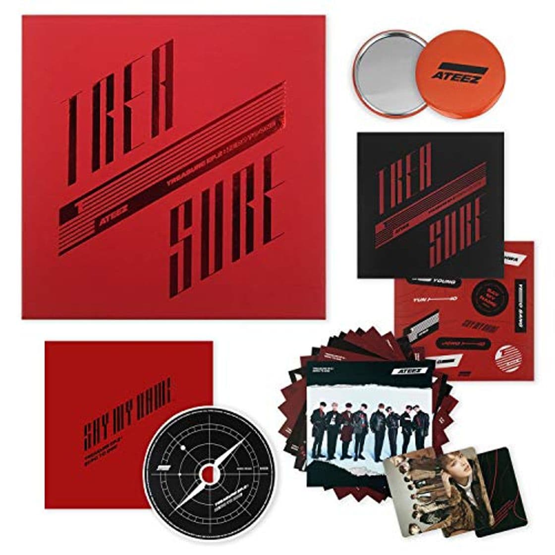 Product ATEEZ 2nd Mini Album - Treasure EP.2 : Zero to One CD