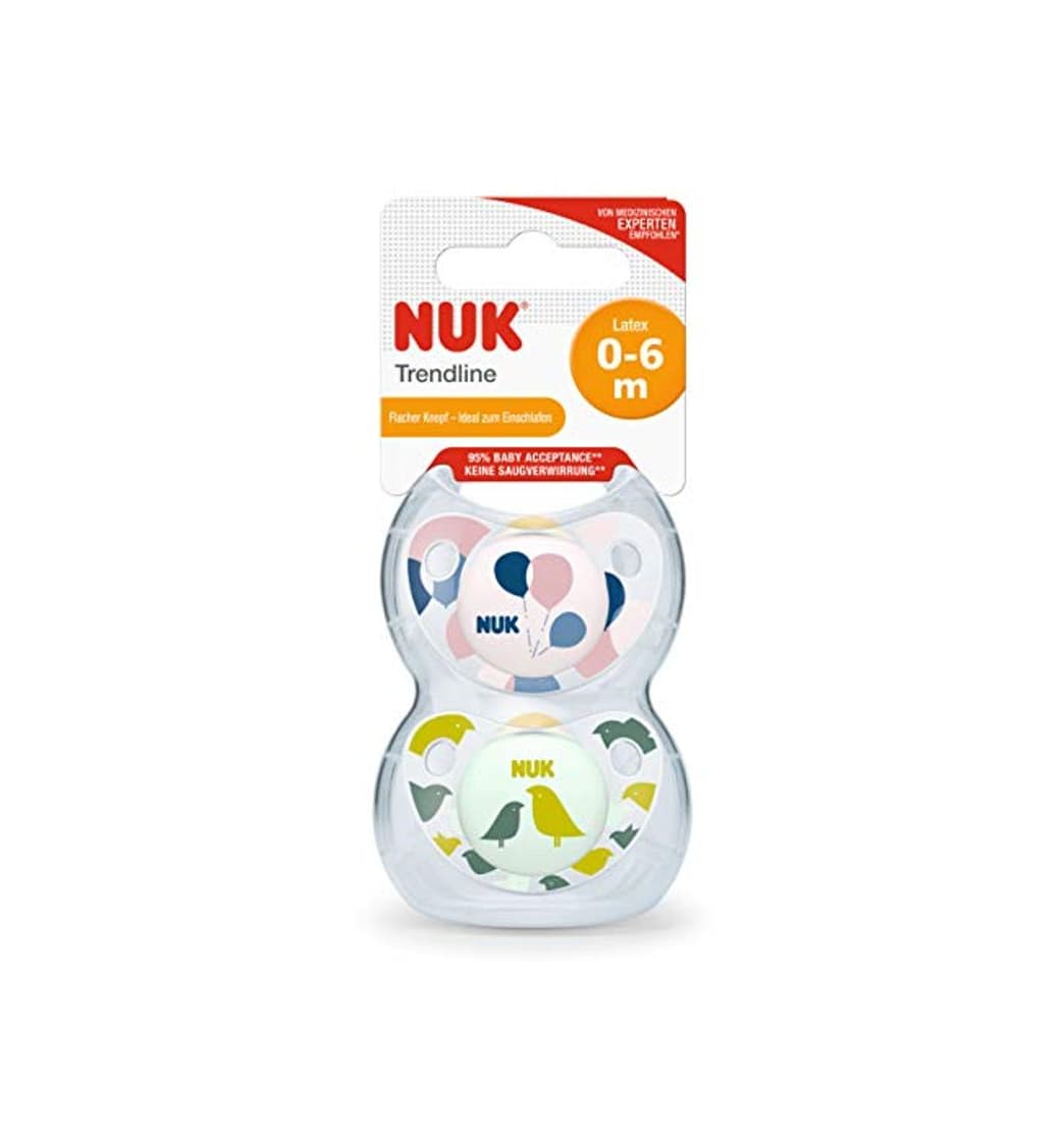 Producto NUK Trendline Pacifiers Set de 2 para niña