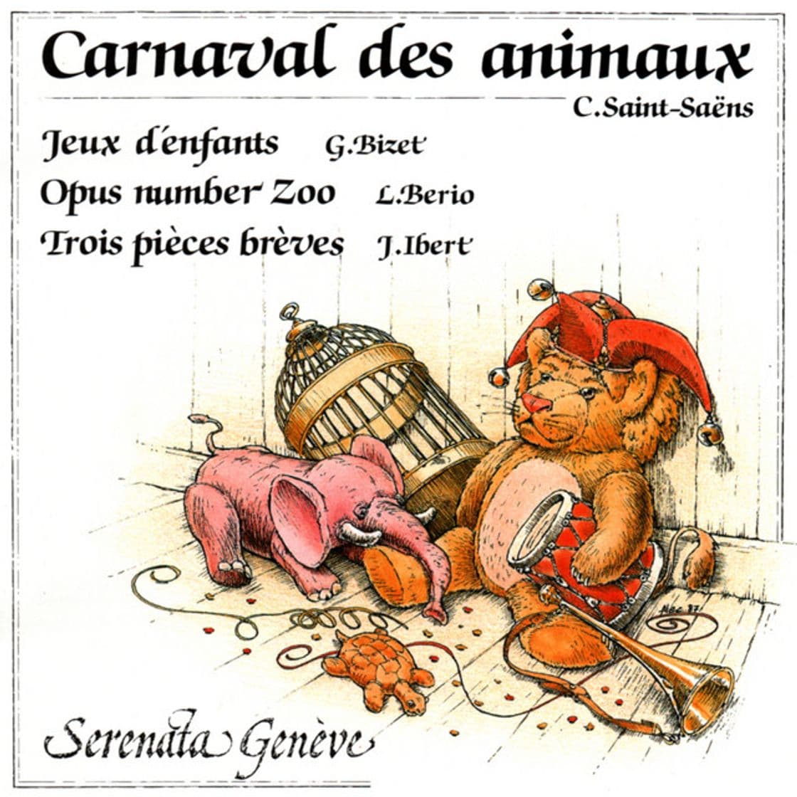 Canción Le Carnaval des Animaux: No. 7a, Les Kangourous (Texte)