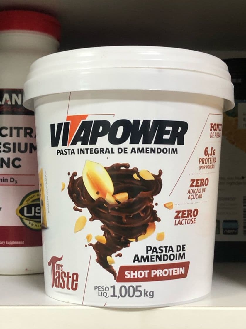 Moda Pasta de amendoim integral- Vita power shot protein