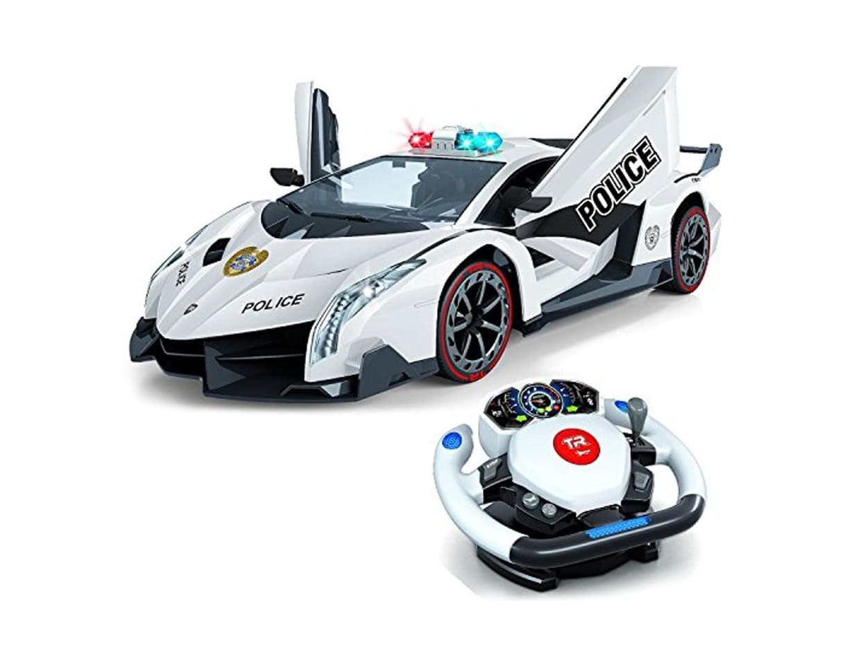 Product Top Race Control remoto RC Police Car TR-911, 4D Motion Gravity y