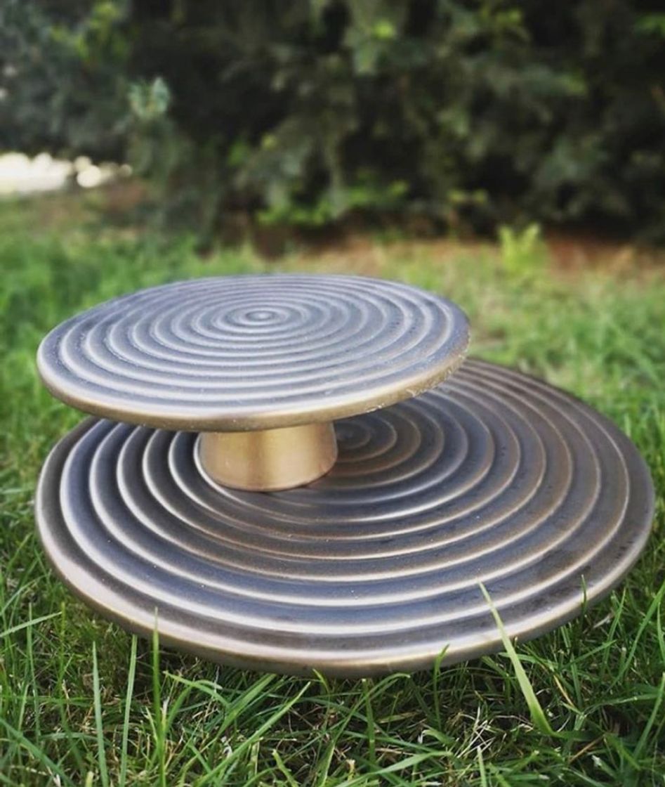 Product Cake stand em bronze