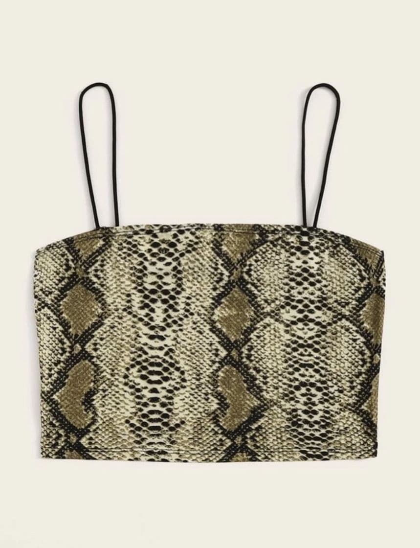 Moda Top snake print