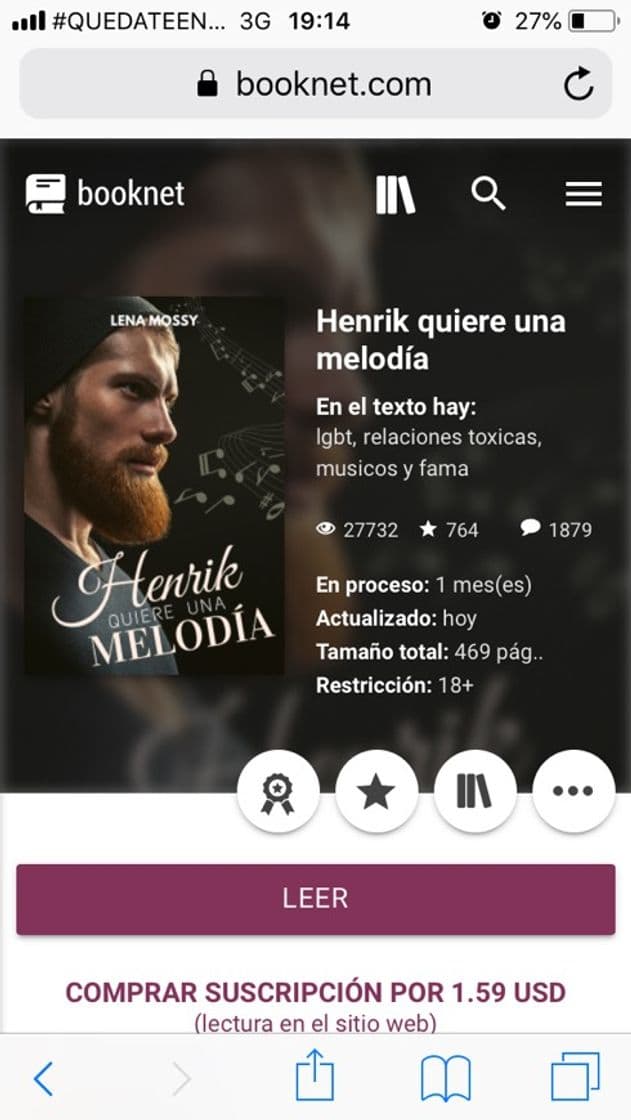 Libro Henrik quiere una melodía 