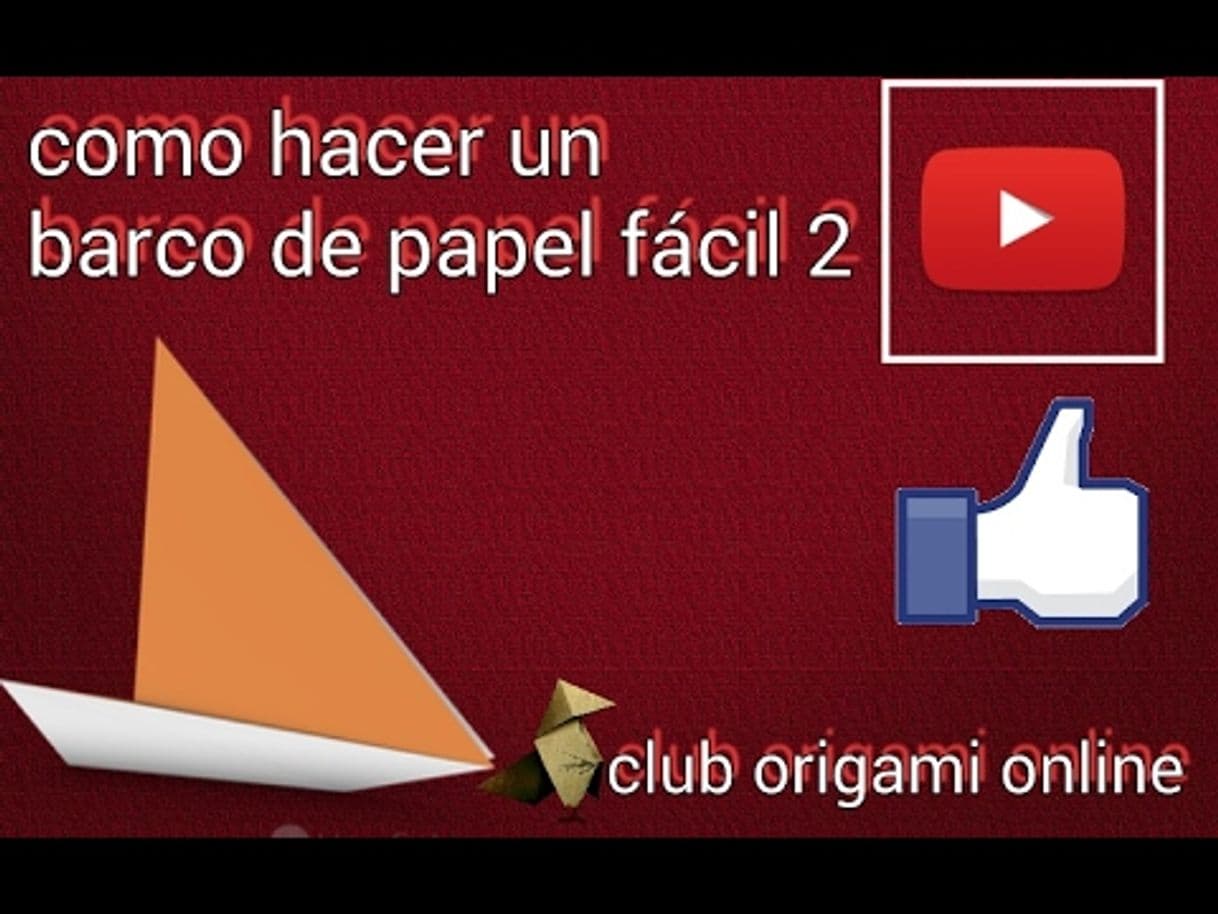 Fashion como hacer una barco de papel fácil - YouTube