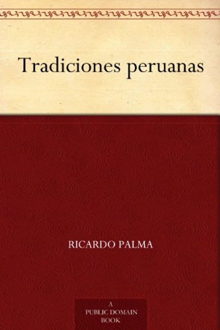 Libro Tradiciones peruanas