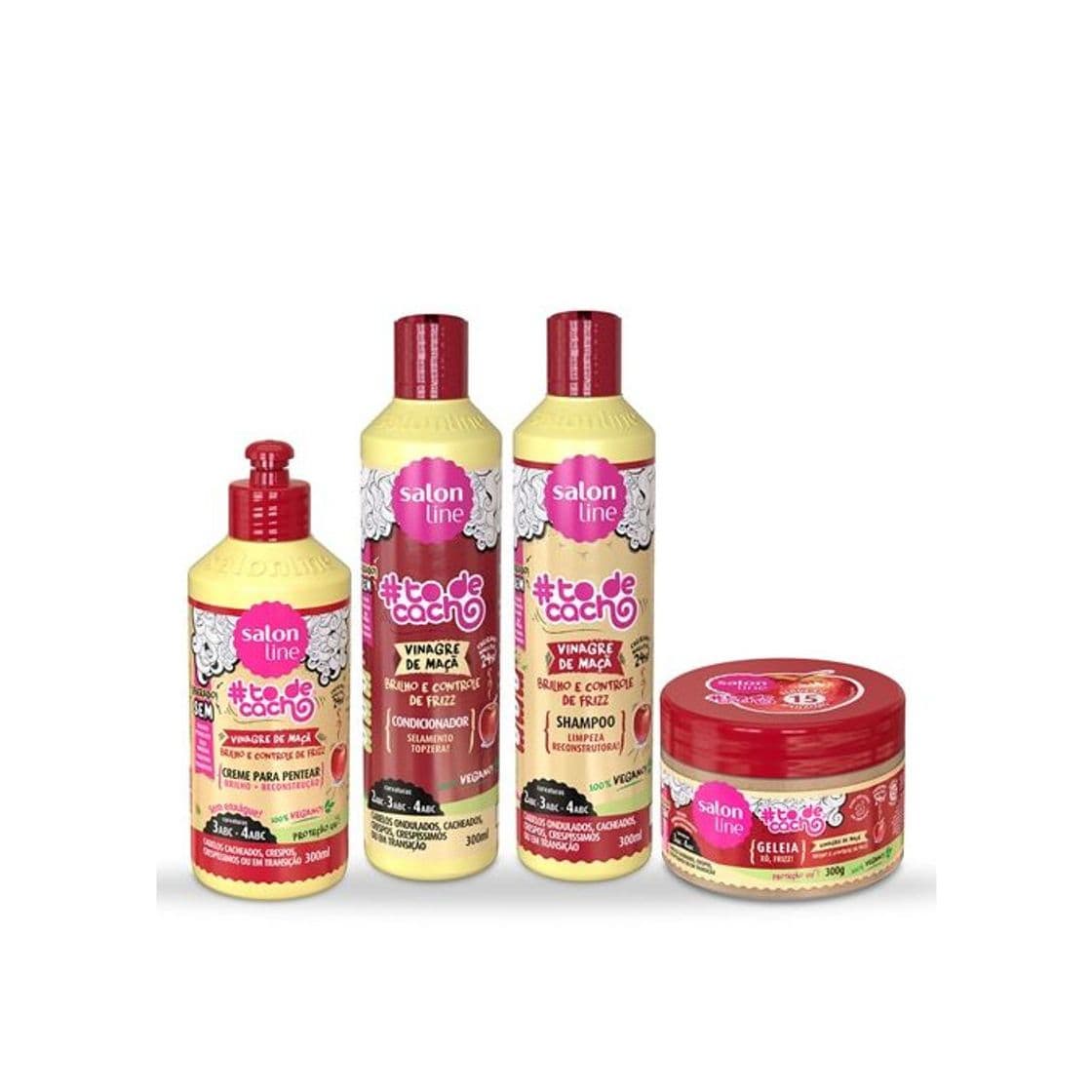 Product Kit vinagre de maçã cachos Salon line