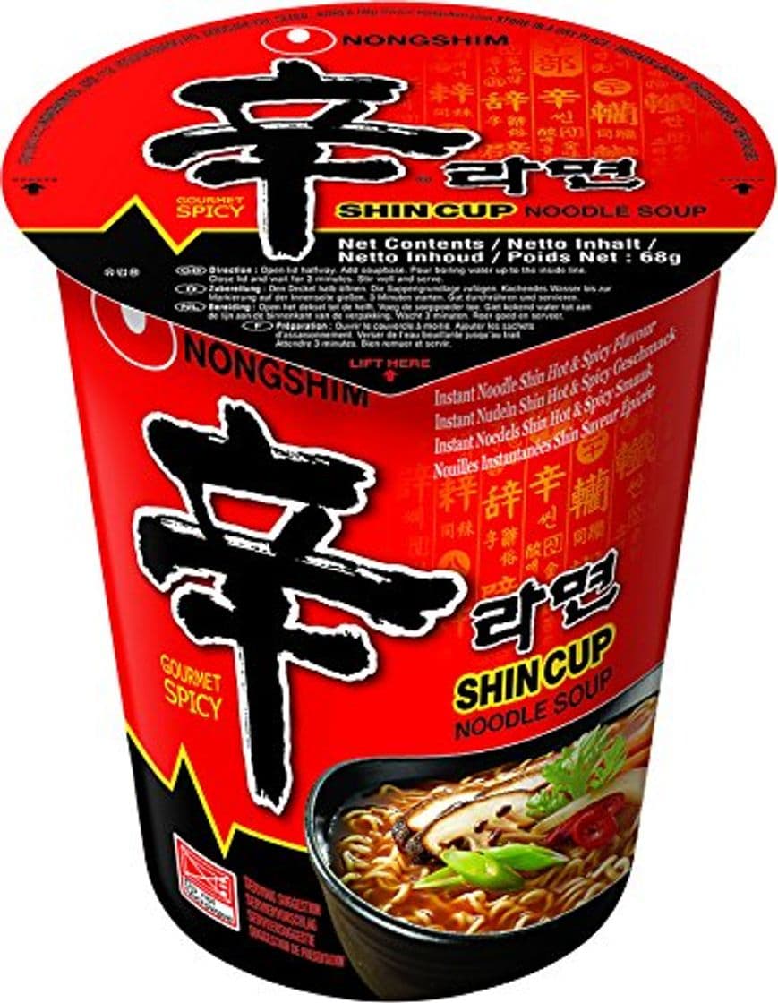 Lugar Nong Shim Instant Noodles Shin Shin - Paquete de 12 x 68