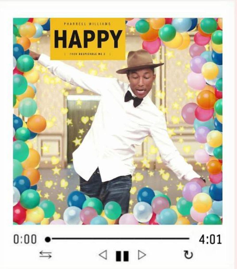 Canción Happy - From "Despicable Me 2"