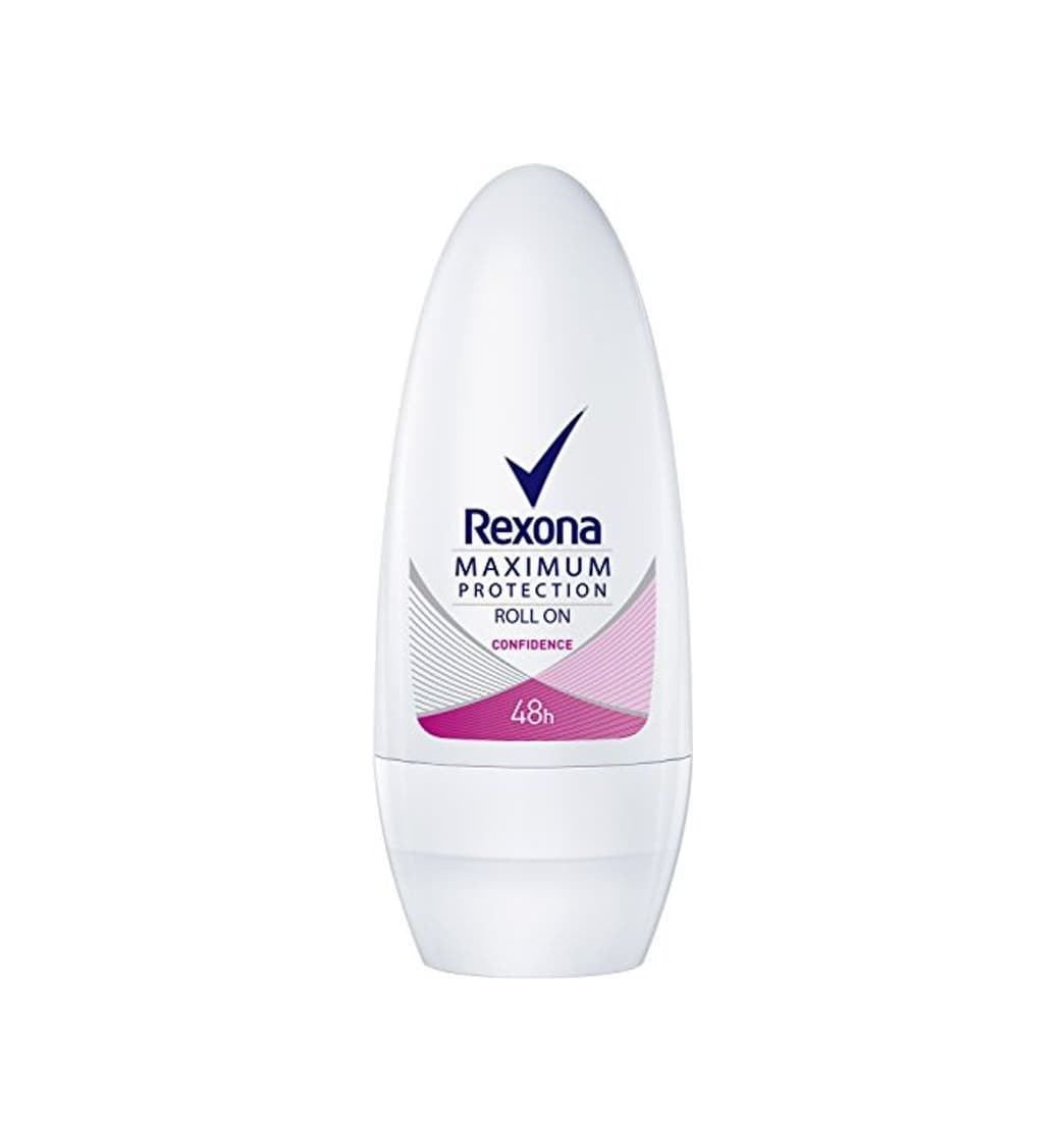 Beauty Rexona Women Desodorante Roll On Maximum Protection Confidence - transpirant, 6 pack