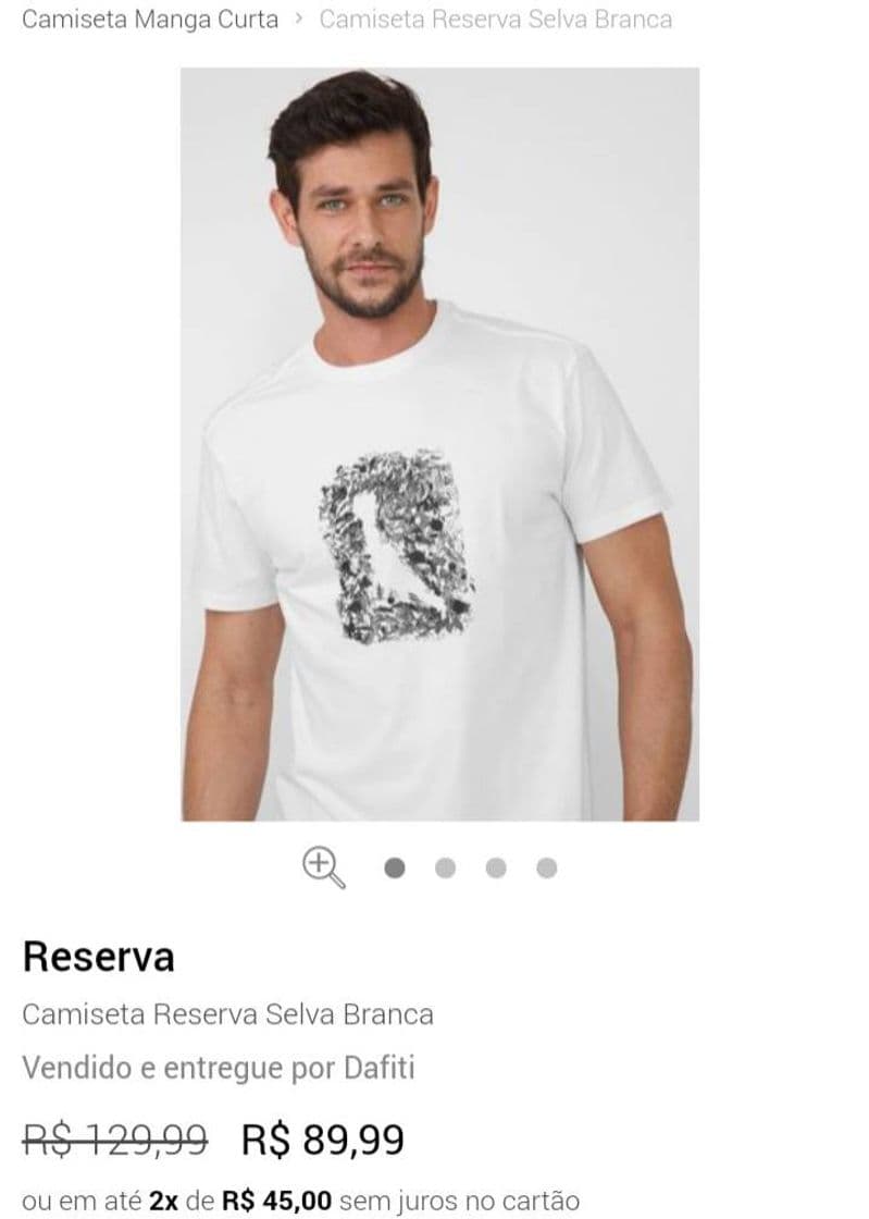 Moda Camiseta Reserva Selva Branca - Compre Agora | Dafiti Brasil