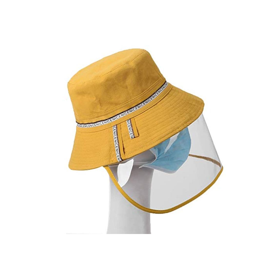 Fashion JIAYUAN Sombreros Seguridad protector de la cara del cubo protectora Sombrero