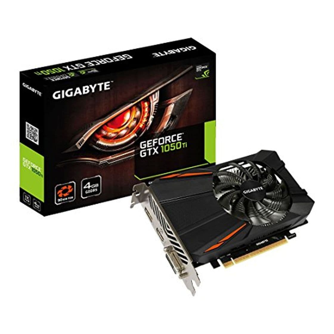 Electrónica Gigabyte GeForce GTX 1050 Ti D5 4G GV-N105TD5-4GD