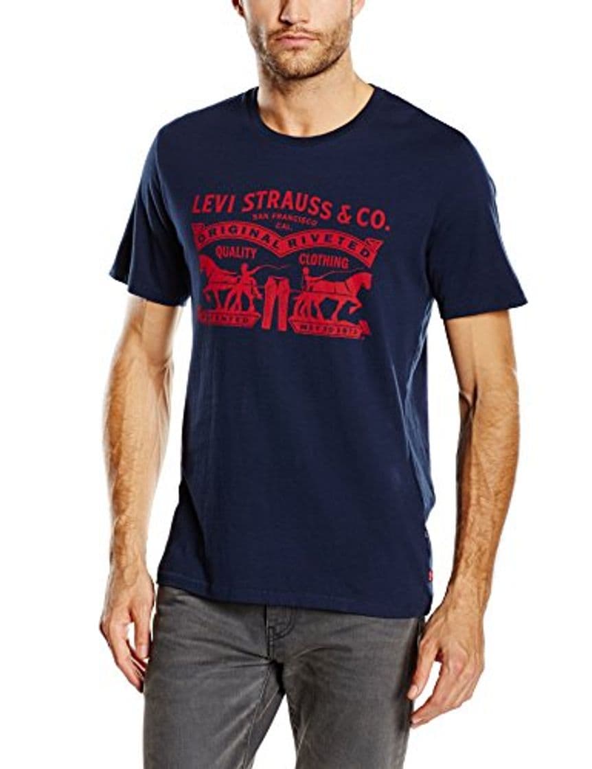 Product Levi's Graphic Set-In Neck, Camiseta para Hombre, Azul