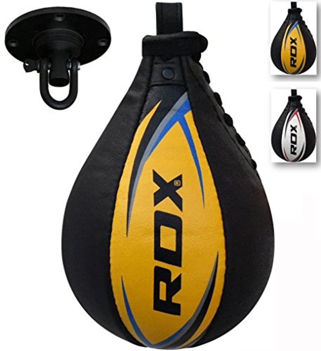 Producto RDX Velocidad Bola Cuero MMA Peras Boxeo Pera Rápida Speed Bag Entrenamiento Gimnasio