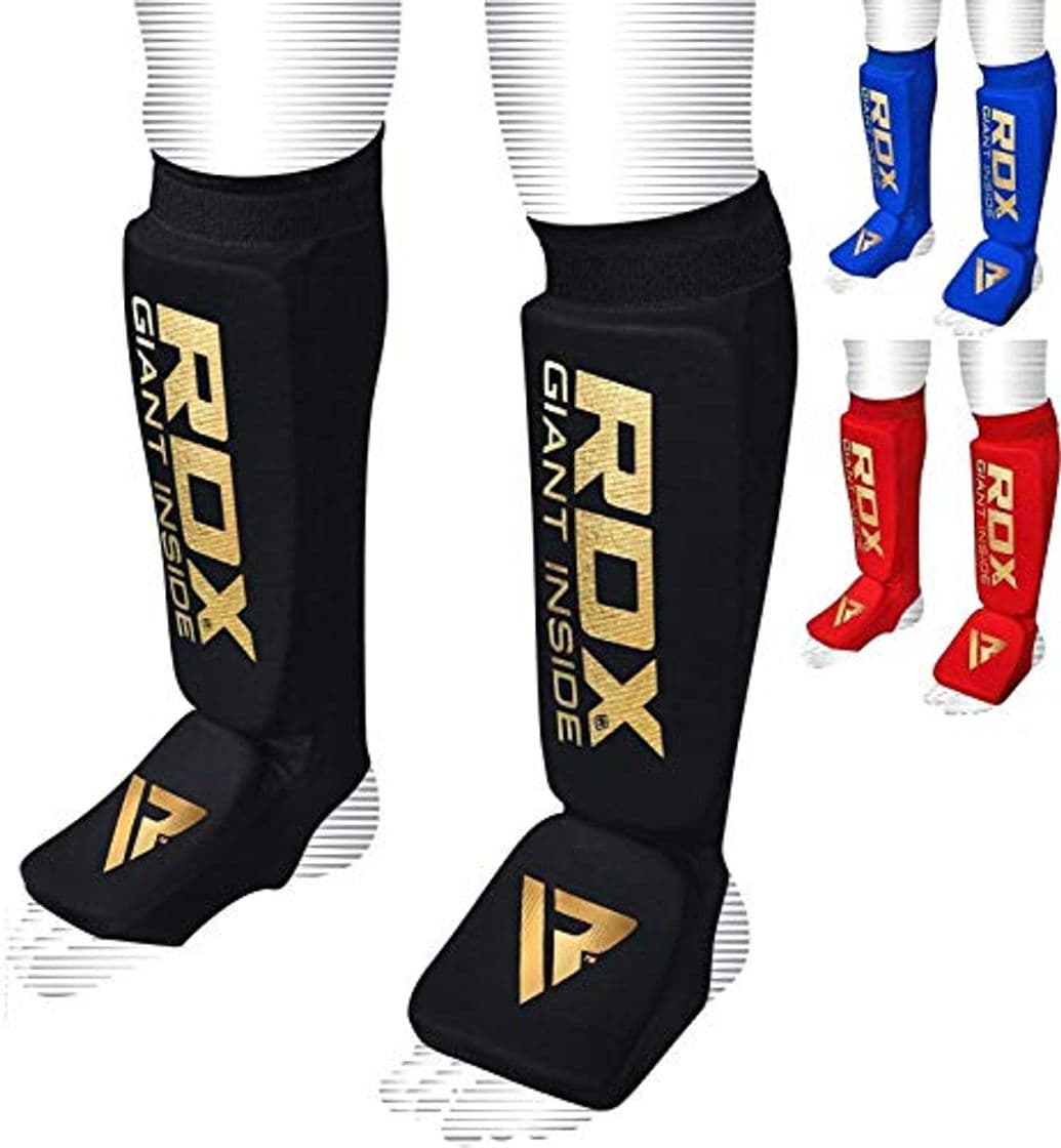 Producto RDX Espinilleras Kick Boxing Boxeo MMA Protección Muay Thai Espinilla Empeine Shin Pads