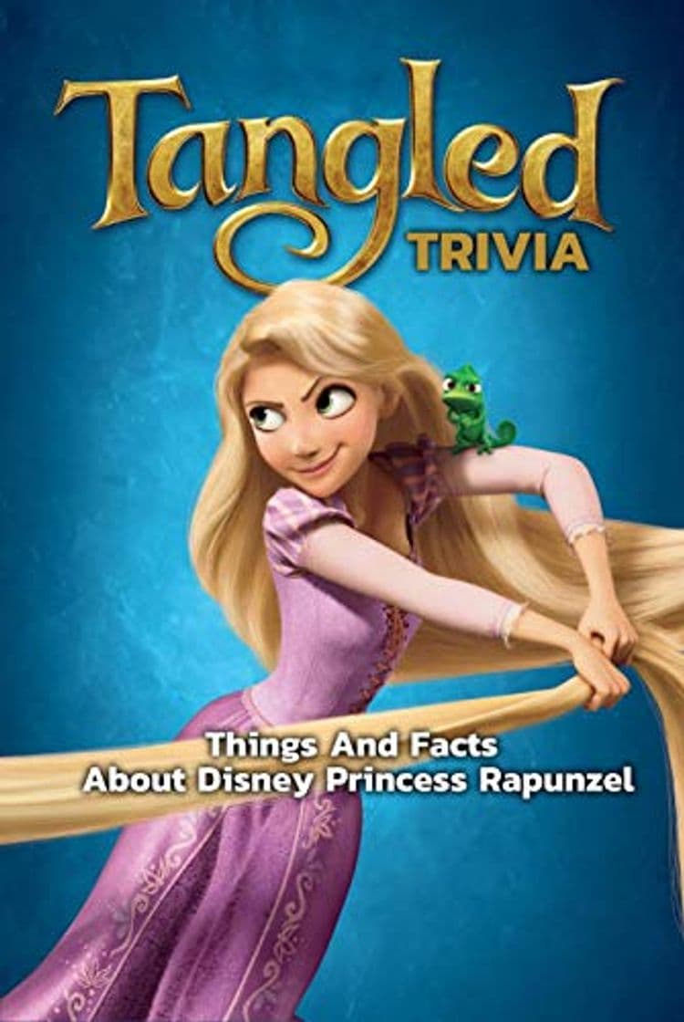 Libro Tangle Trivia : Things And Facts About Disney Princess Rapunzel: Perfect Gift