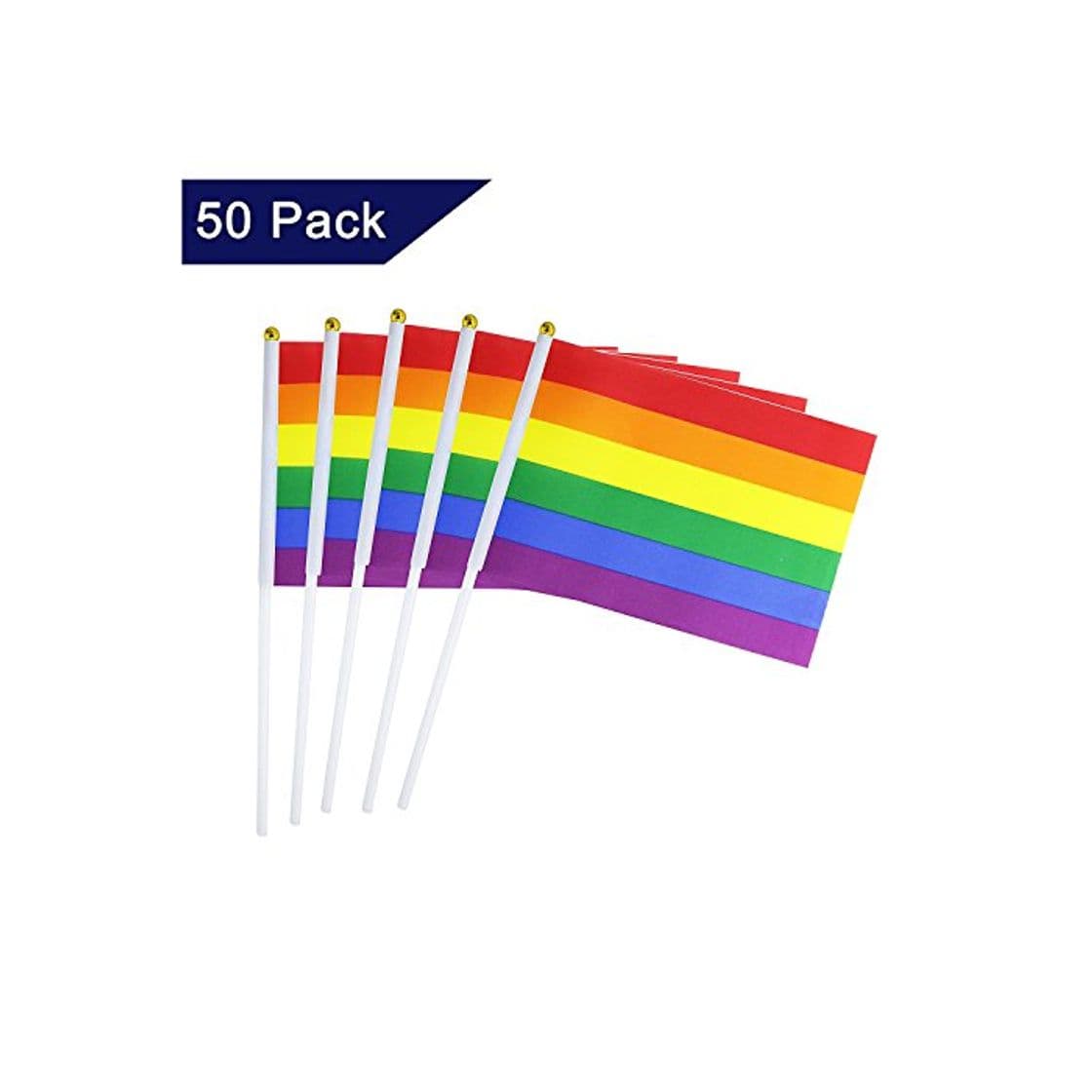 Product SUNREEK Rainbow Pride Bandera de palitos Gay