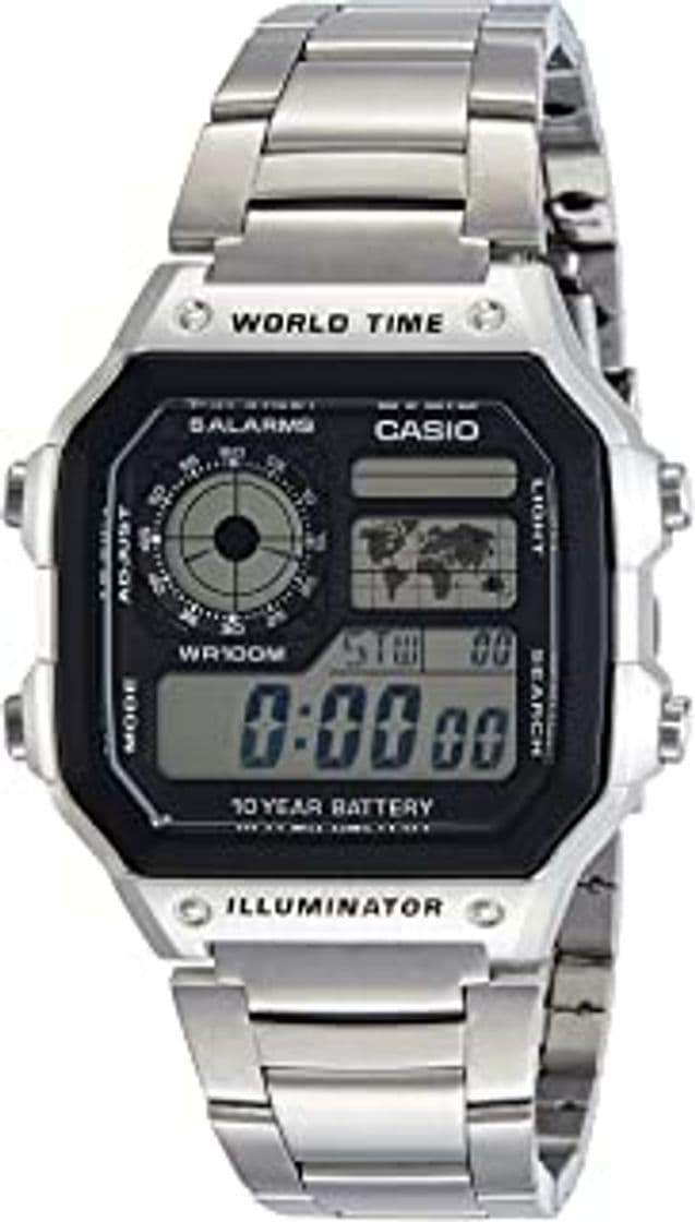 Moda Casio Reloj de Pulsera AE-1200WHD-1AVEF