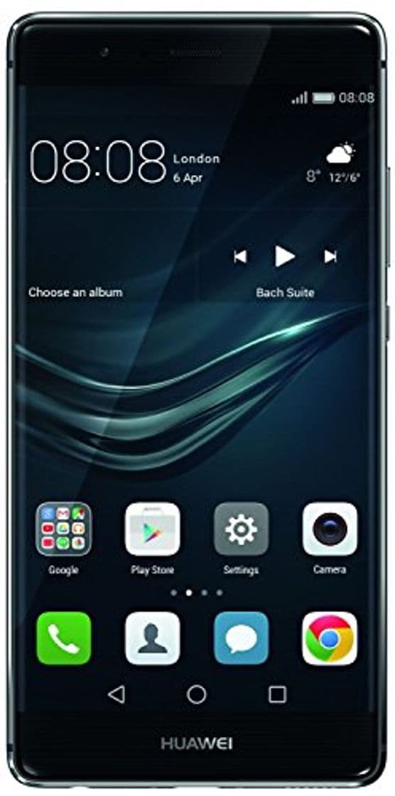 Electrónica Huawei P9 Smartphone de 5.2'' (Wi-Fi, Bluetooth, memoria de 32 GB, batería de 3000 mAh, cámara de 12 MP, Android), versión de Europa Occidental