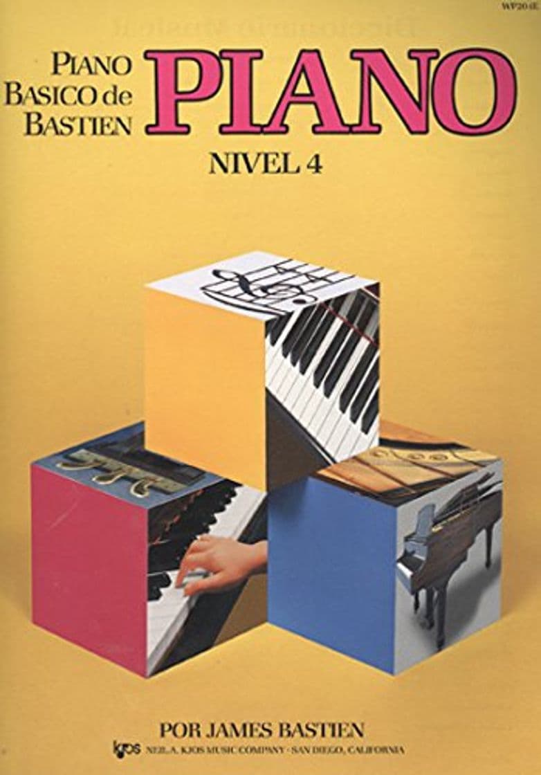 Libro PIANO BASICO NIVEL 4 WP204E