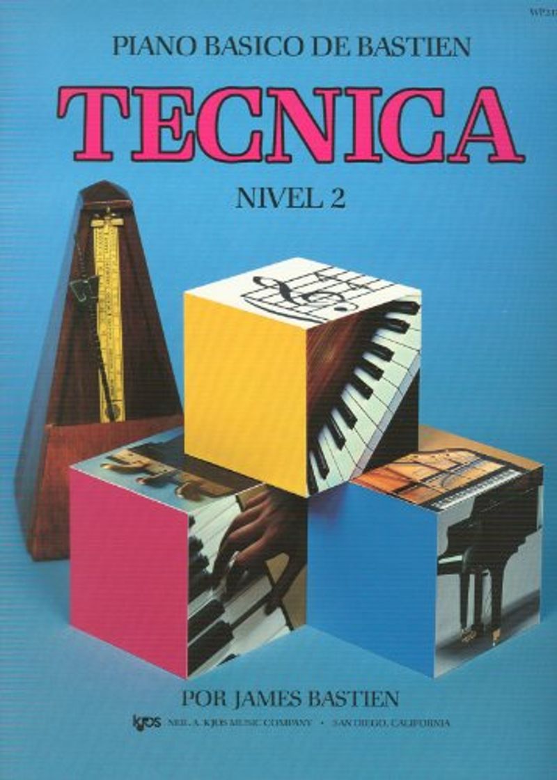 Libro BASTIEN - Tecnica Nivel 2º para Piano