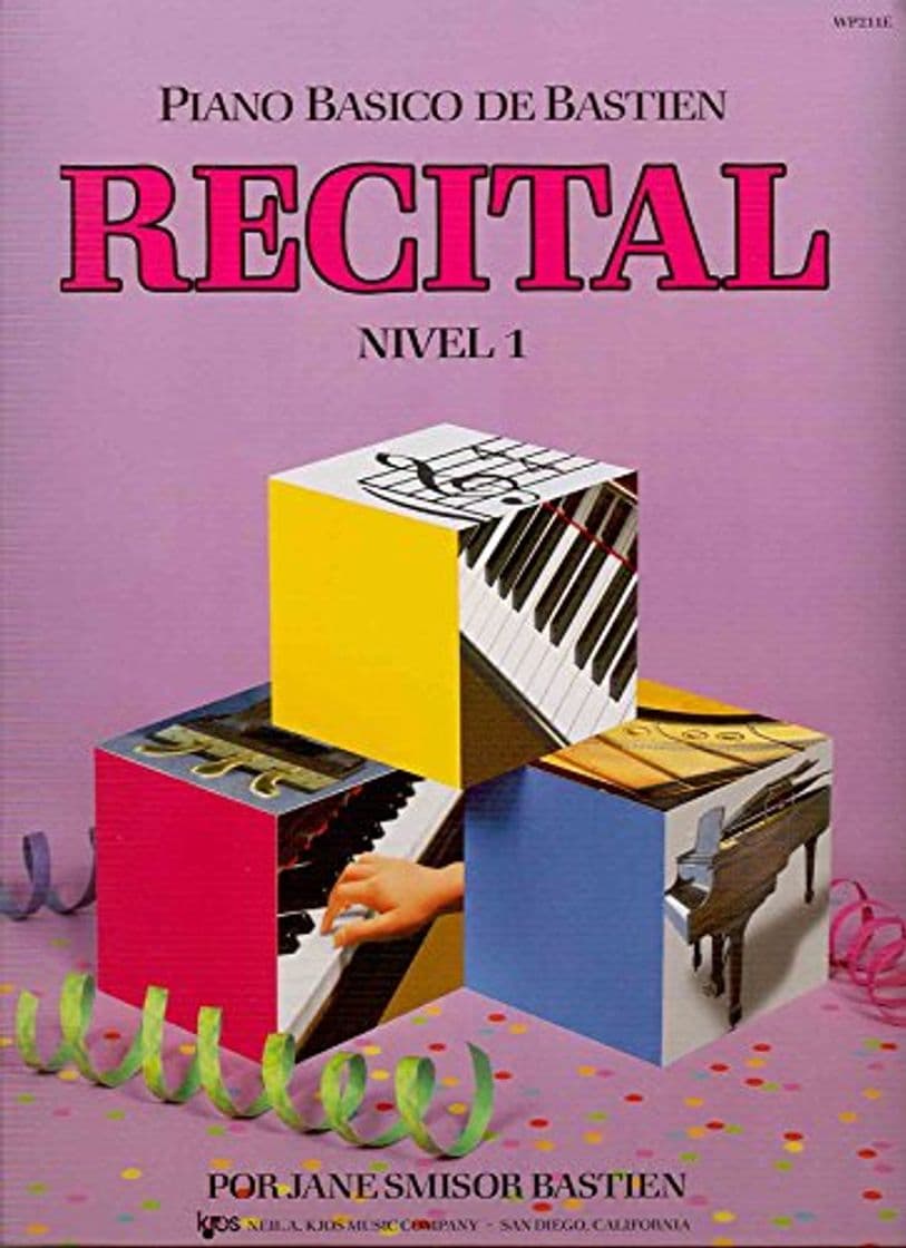 Libro PIANO BASICO BASTIEN RECTAL NIVEL 1