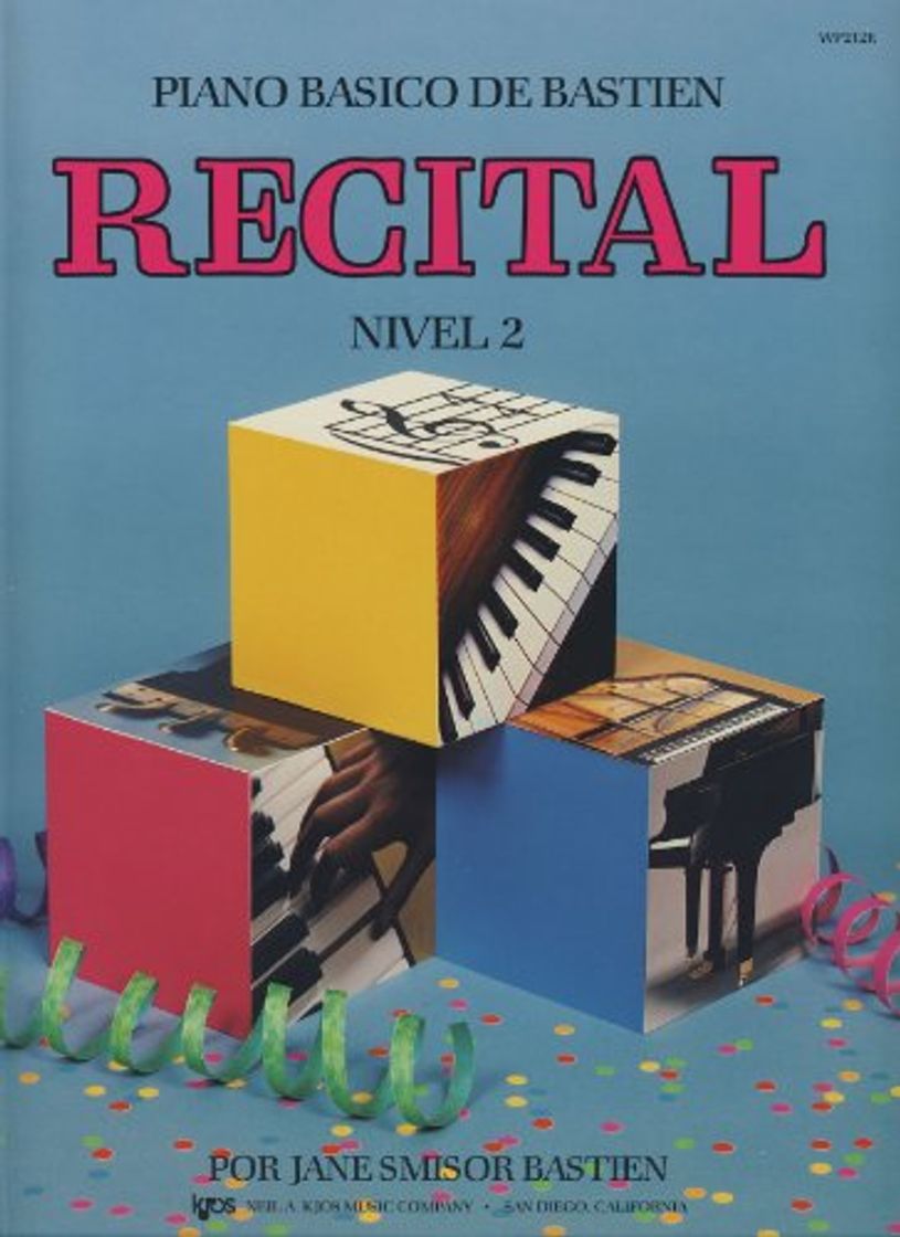 Libro BASTIEN - Recital Nivel 2º para Piano