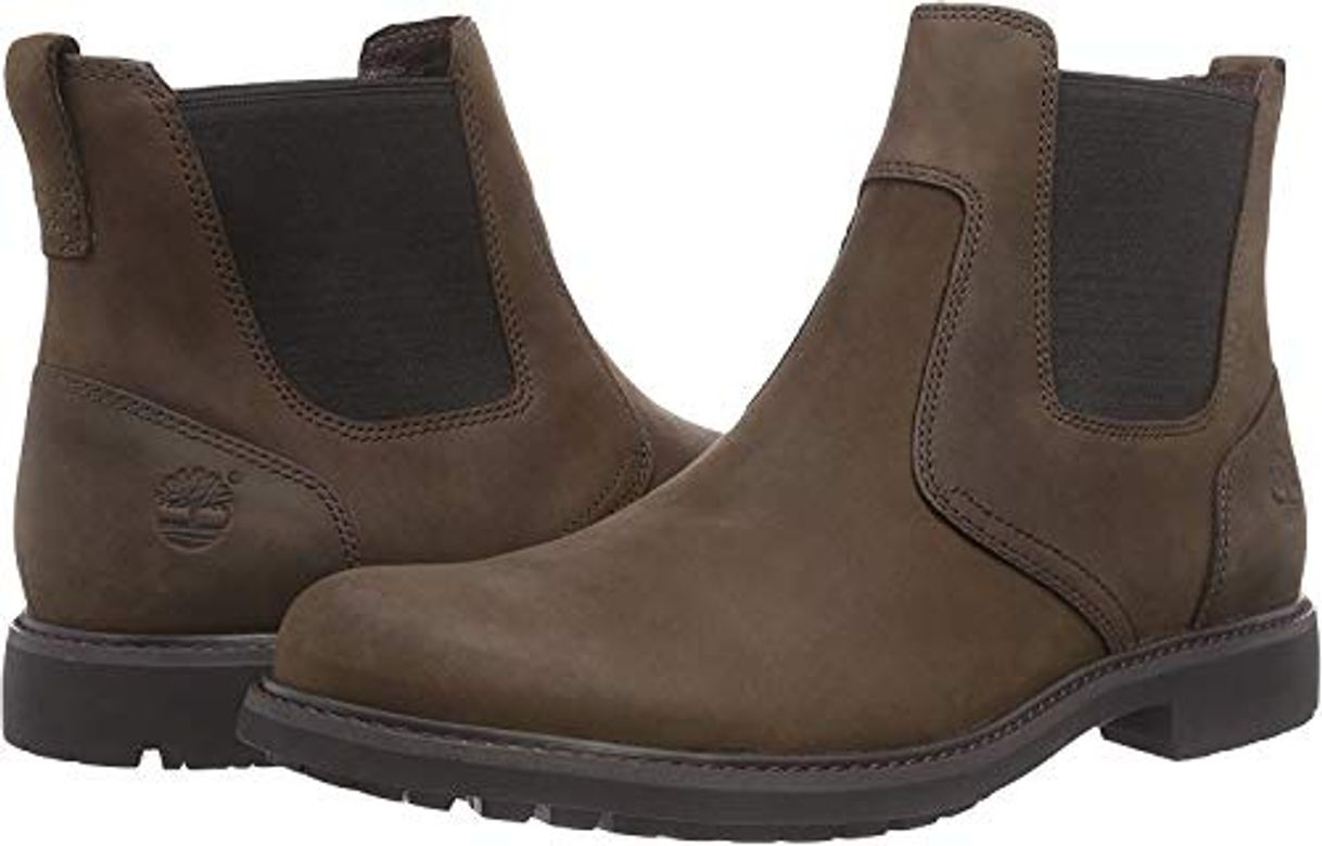 Moda Timberland Stormbucks Chelsea, Botas para Hombre, Marrón