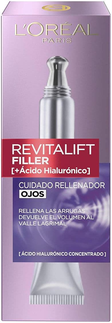 Beauty L'Oreal Paris Revitalift Filler - Contorno de Ojos Anti-Edad Rellenador con Ácido