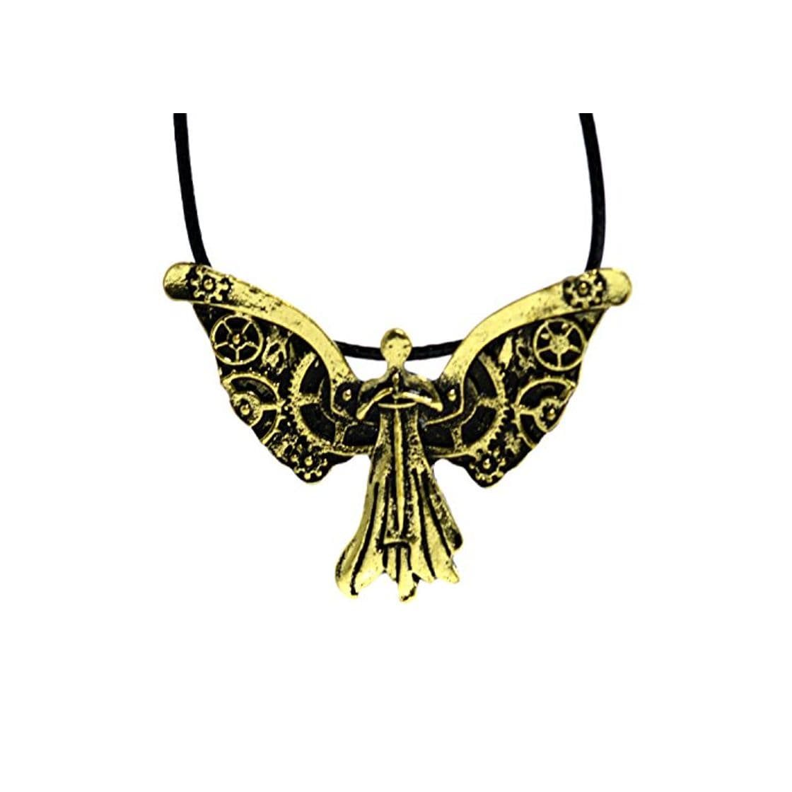 Producto De cazadores de Ciudad de hueso lámpara de techo collar con colgante en forma de ángel Tessa Clockwork cazador de sombras colección Clary Fray