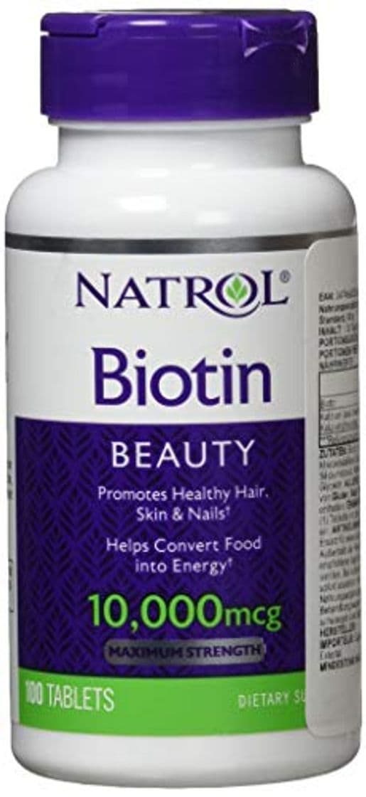 Producto Natrol Biotin 10