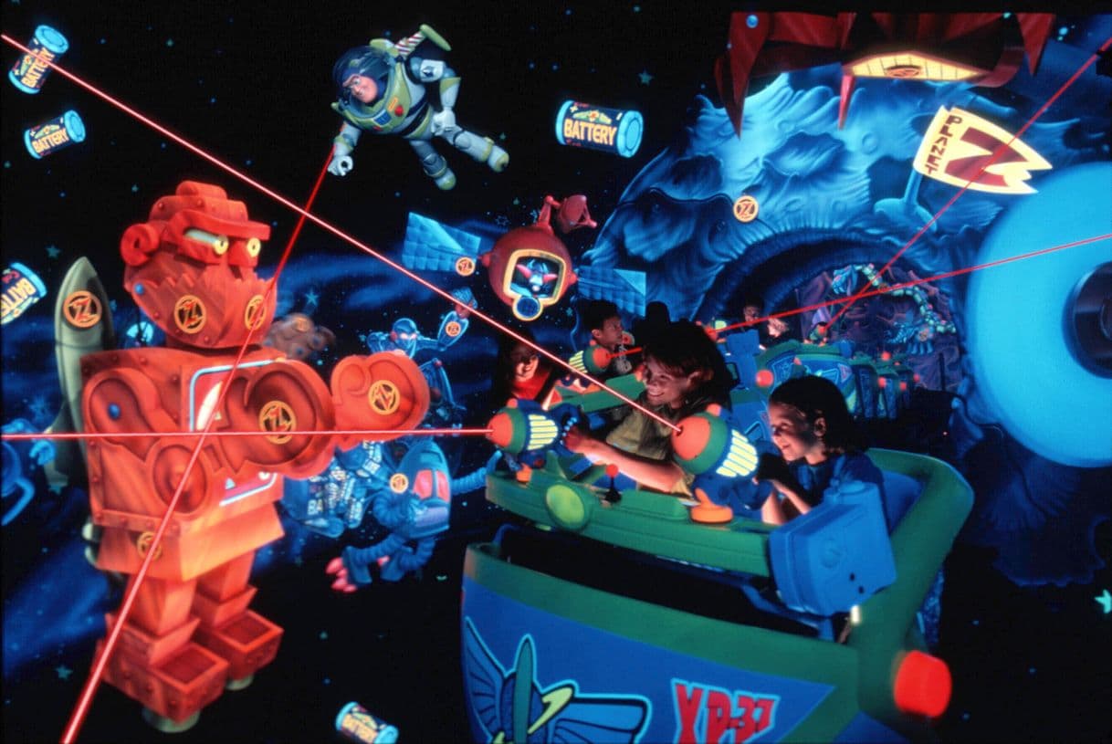 Place Buzz Lightyear's Space Ranger Spin