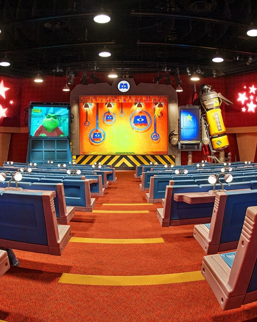 Place Monsters, Inc. Laugh Floor