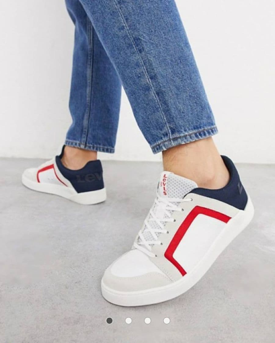 Moda Zapatillas Levi's blancas