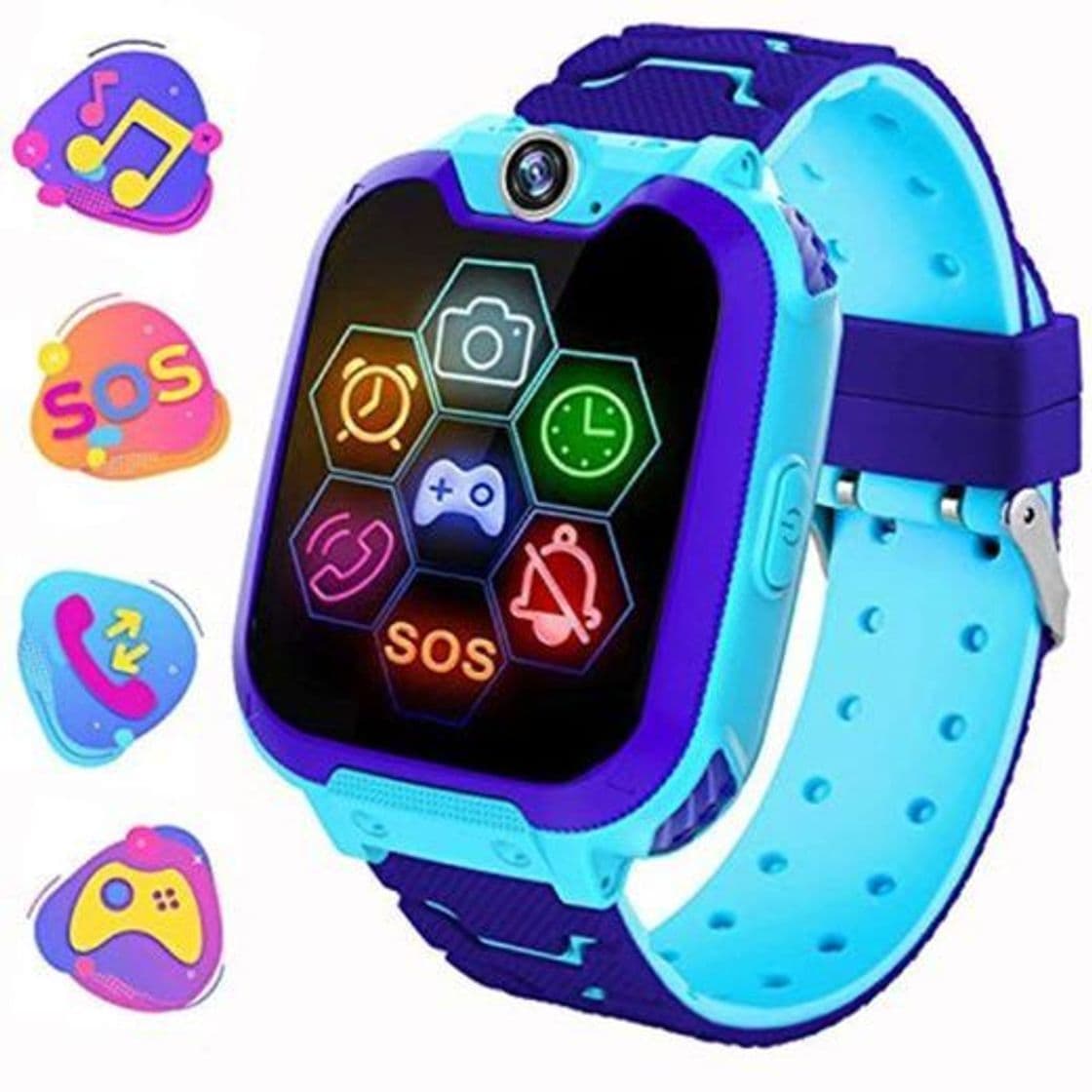 Producto PTHTECHUS Reloj Inteligente para Juegos Infantiles con MP3 Player - [1GB Micro