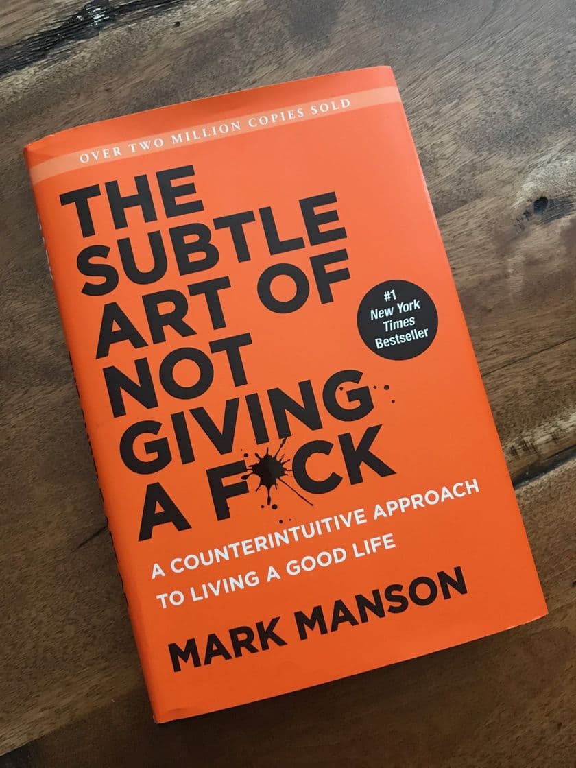 Libro The Subtle Art of Not Giving a F*ck