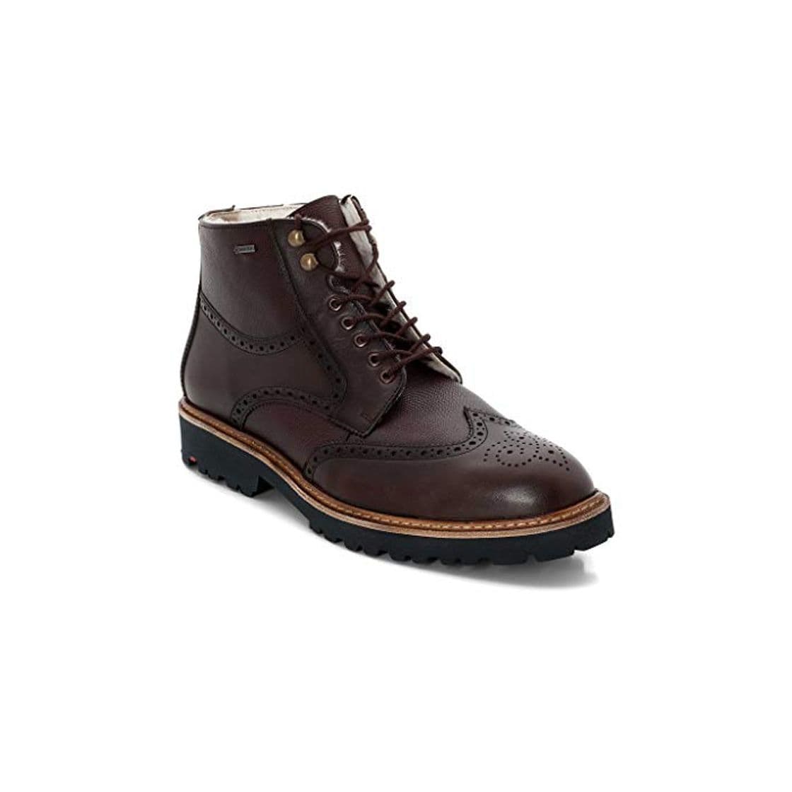 Fashion LLOYD Hombre Botas Chukka VARON, de Caballero Botines,Botas,Chukka Boot,Medias Botas,botín de Encaje,Cordones,Forrado,Invierno,Havanna,12