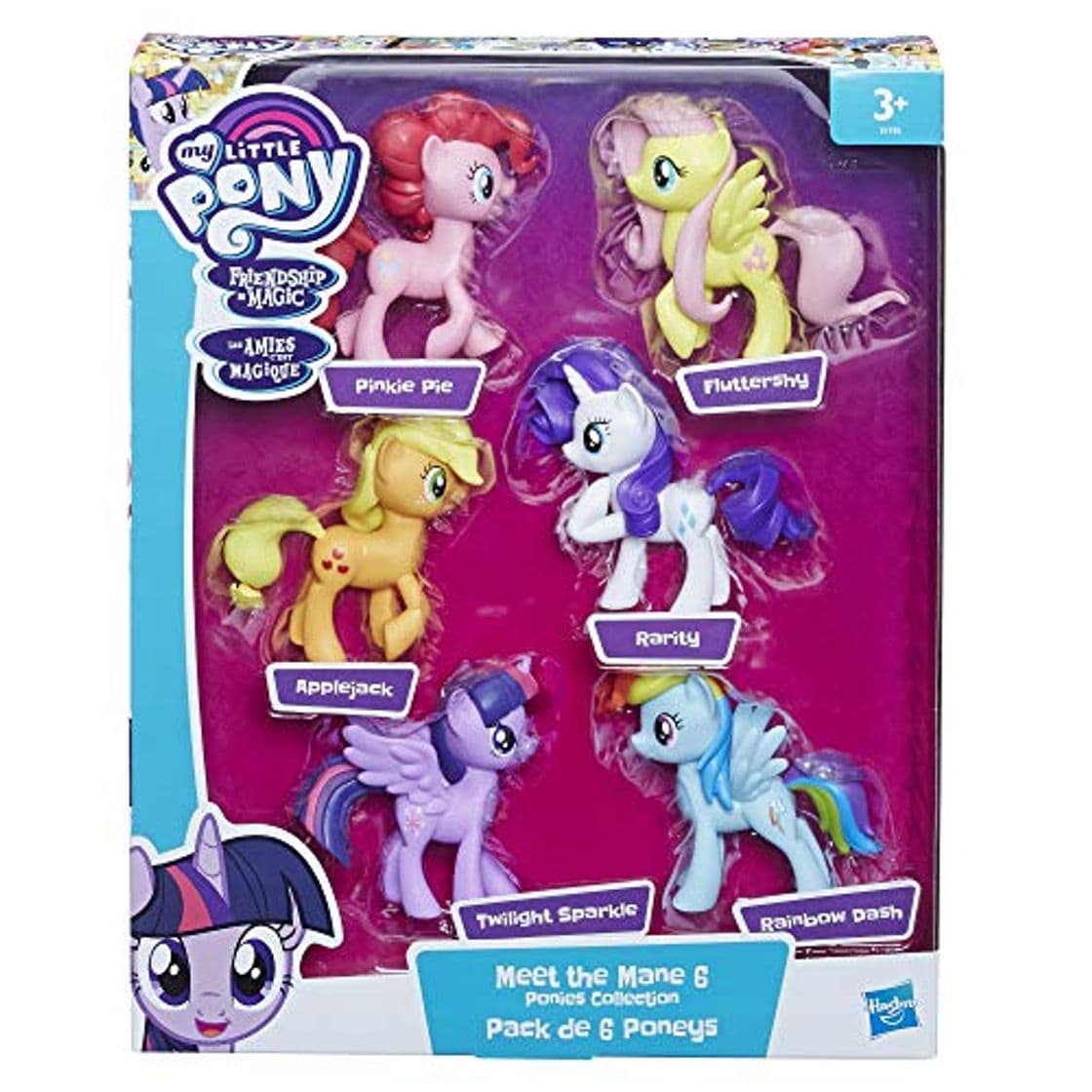 Product My Little Pony E1970 Meet The Mane 6 Ponies Collection