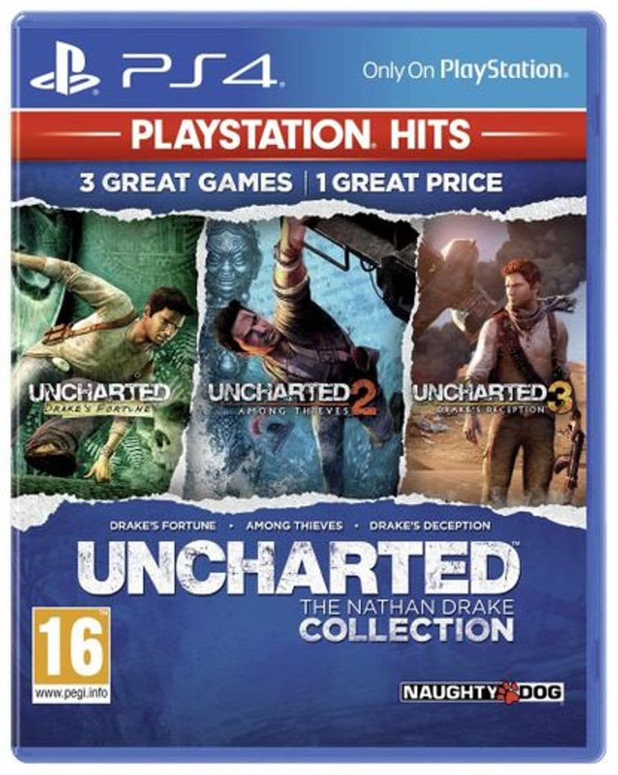 Videojuegos Uncharted collection PS4