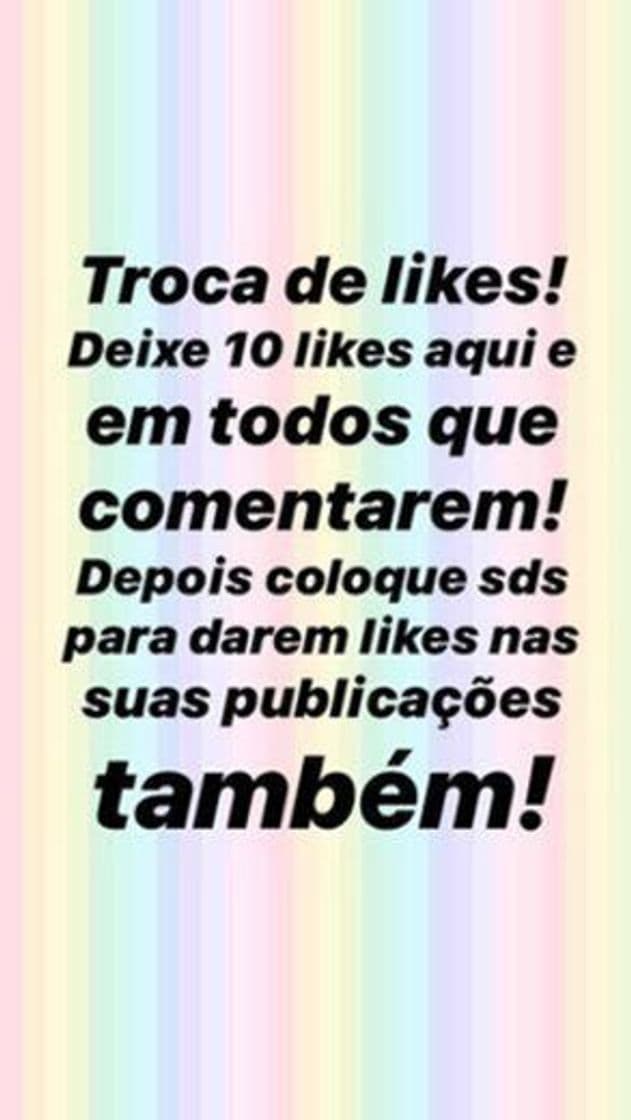 Fashion Troca de Likes