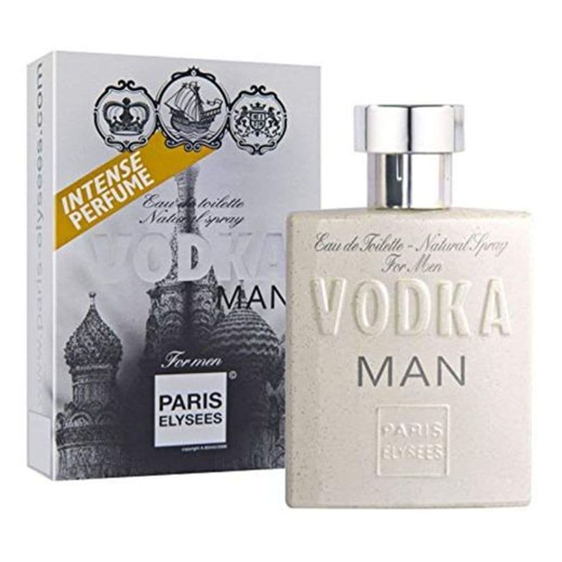 Place VODKA Man Perfume para hombre Eau de Toilette pour homme Paris Elysees