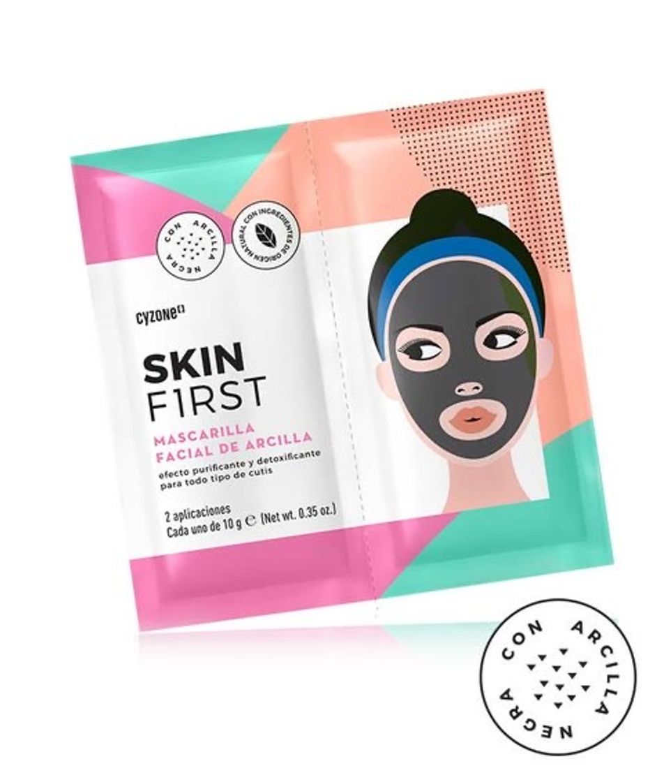 Fashion Skin First, Mascarilla facial de Arcilla