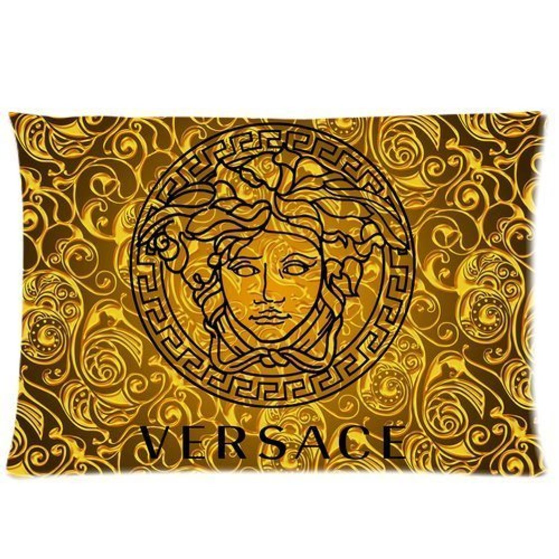 Product Home Decor Custom Versace Pillowcase 20x36 Twin sides Zippered Rectangle PillowCases Throw