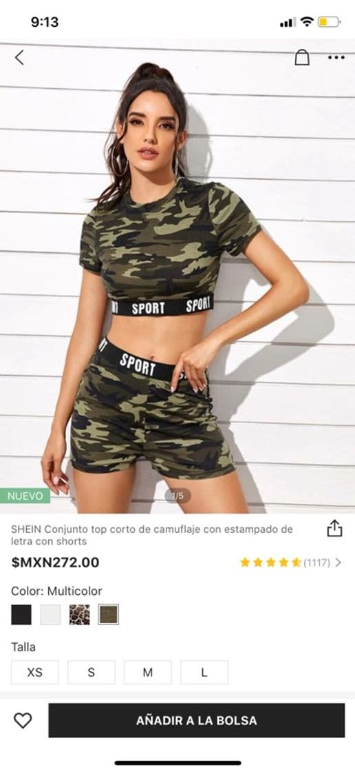 Fashion Conjunto deportivo camuflaje